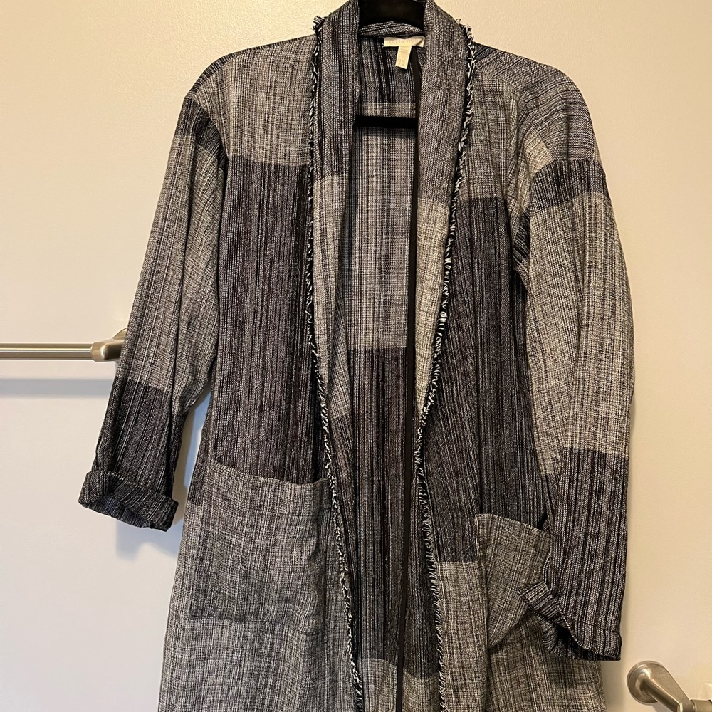 Eileen Fisher Cotton Duster Cardigan